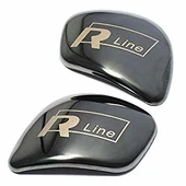 Space R-line vites topuzu logosu-siyah / ICVI181 - 1