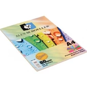 Alex Schoeller A4 Renkli Fotokopi Kağıdı 5 Renk - 50 Adet ALX-621 - 1