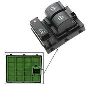 AEMPART CAM ANAHTARI FIAT DUCATO IV SOL ÇİFTLİ YEŞİL SOKET  06-15 - 1