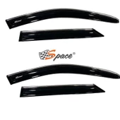 Space Toyota Corolla Krom cam rüzgarlığı 1.2mm  1992-1998 4lü / CARU438 - 2