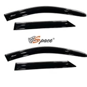 Space Fiat Uno Krom cam rüzgarlığı 1.2mm  4lü / CARU436 - 2