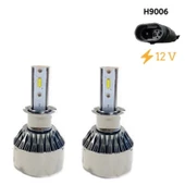 Space Space Led Far Ampulü Küçük Kasa Beyaz H9006/36W/4800LM/12 / LAAM906 - 2