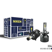 NİKEN H4 led xenon far aydınlatma seti şimşek etkili niken pro 7600lm - 1
