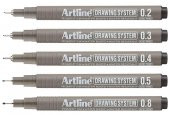 Artline Teknik Çizim Kalemi  5 li Set - 1