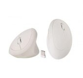 Valkyrie Y08 Dikey Kablosuz 2.4G Sessiz Şarjlı 6 Tuşlu Vertical Mouse 1600DPI 400mAh Beyaz - 5