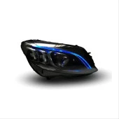 AUTOGP Mercedes w205 ön far lambası multibeam led 2013 / 2019 - 4