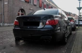 Autogp Bmw e60 m5 bagaj üstü spoiler piano black 2005+ - 4