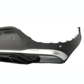 AUTOGP Mercedes glc63 coupe arka difüzör krom egzoz facelift thumbnail 3