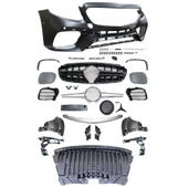 AUTOGP Mercedes w213 e63 ön tampon ve panjur seti 2013+ - 1