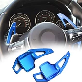 AUTOGP Bmw f20 m direksiyon f1 vites kulakçık paddle shift mavi - 3