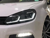 AUTOGP Vw golf 6 ön far lambası j led bi-xenon mercekli 2008 / 2013 - 2