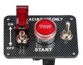 AUTOGP on - off start stop düğmesi şalteri 2 in 1 gömmeli - 1
