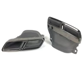 AUTOGP Mercedes w222 egzoz ucu seti s65 siyah - 1