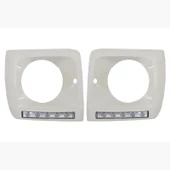 AUTOGP Mercedes w463 g65 far çerçevesi ledli takım - 1