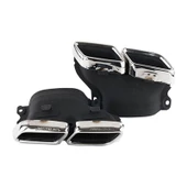 AUTOGP Mercedes w205 c63 egzoz ucu seti silver - 1