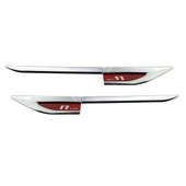 Space Vw R-line çamurluk logosu arması amblemi 4 adet KIRMIZI - 3