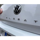AUTOGP Vw passat bagaj yazısı arması krom paslanmaz - 1