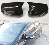 AUTOGP Honda civic fd6 uyumlu ayna kapağı batman yarasa piano black 2006 / 2011 - 2