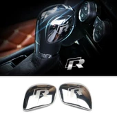 Space Vw R vites topuzu logosu arması amblemi silver - 1