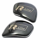 Space Vw Rline vites topuzu logosu arması amblemi siyah - 1