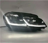 AUTOGP Vw golf 7.5 ön far lambası bi-xenon 2016+ j model krom ledli - 2