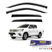 NİKEN Toyota hilux cam rüzgarlığı kromlu 2015+ niken thumbnail 1