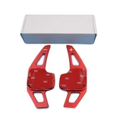 AUTOGP Bmw f20 m direksiyon f1 vites kulakçık paddle shift kırmızı - 4