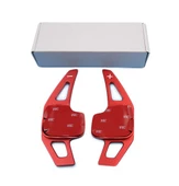 AUTOGP Bmw f10 m direksiyon f1 vites kulakçık paddle shift kırmızı - 4