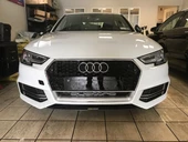 AUTOGP Audi a4 rs4 ön panjur ızgara 2016+ B9 siyah-gri - 2