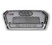 AUTOGP Audi a4 rs4 ön panjur ızgara 2016+ B9 siyah-gri - 1