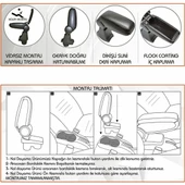NİKEN Dacia duster kol dayama kolçak vidasız orta konsol niken 2018+ - 4