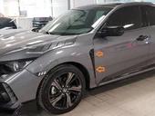 AUTOGP Honda civic fk7 için uygundur çamurluk havalandırma çıtası siyah boyalı - 4