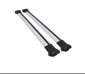 NİKEN Araç üstü ara atkı tavan barı bagaj ayakları taşıyıcı alüminyum 122cm. arabar - 2