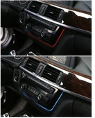 AUTOGP Bmw F32 F33 klima çerçevesi paneli ledli ışıklı piano black - 4