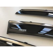 NİKEN Renault kangoo cam rüzgarlığı kromlu 2010+ niken 2li thumbnail 2