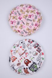 Babyhola Kız Erkek Bebek Aşçı Şapka 2'li Set 0-6 ay Hediyelik 42275 - 1
