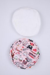 Babyhola Kız Erkek Bebek Aşçı Şapka 2'li Set 0-6 ay Hediyelik 42275 - 3