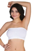 Form Angel 5314 Kadın Dikişsiz Bondeo Straplez Büstiyer - 1
