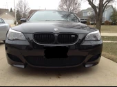 AUTOGP Bmw e60 m5 ön böbrek panjur piano black  2003 - 2009 çift tırnak - 2