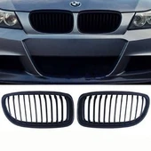 AUTOGP Bmw e90 lci m3 ön böbrek panjur piano black 2009 - 2012 çift tırnak - 2
