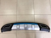 AUTOGP Hyundai blue difüzör arka tampon çift çıkış egzoz gri - 2