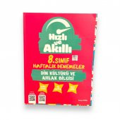 Tammat Hızlı Ve Akıllı 8. Sınıf Haftalık Deneme Din Kültürü Ve Ahlak Bilgisi Kitap - 1