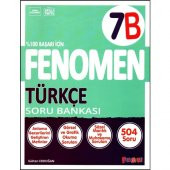 Fenomen Yayıncılık Fenomen 7. Sınıf Türkçe Soru Bankası (B) - 1