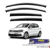 NİKEN Vw polo 6r cam rüzgarlığı kromlu 2009 / 2017 niken thumbnail 1