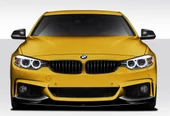 AUTOGP Bmw F32 F33 F36 ön tampon altı lip m-performance 4serisi siyah BOYALI - 1