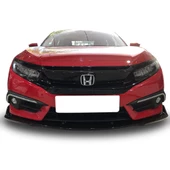 AUTOGP Honda civic fc5 uyumlu ön tampon altı lip 3 parça kulaklı thumbnail 1