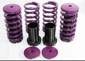 Autogp Honda civic uyumlu spor helezon yay coilover alçaltma kiti ayarlı 98-01 - 1