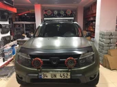 LEADER Off road sis lambası ledli 51watt 17 ledli siyah 4x4 - 4