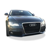 AUTOGP Audi a4 rs4 ön panjur ızgara 2008 / 2012 B8 krom siyah - 2