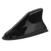 AUTOGP Oto tepe anten elektrikli silikon taban shark balina jaws anten siyah - 1